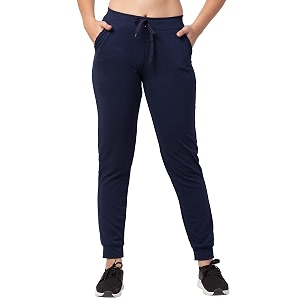 BLUECON Womens Regular Fit Dry fit Trackpants