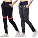BLUECON Women39s Slim Fit Polyester Trackpants Combo