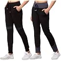BLUECON Women39s Slim Fit Polyester Trackpants Combo