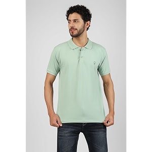 Mens Regular Fit Polo Collar Half Sleeve