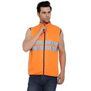 Reflective Cycling Jacket Windproof Bike Jacket Coat