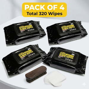 Bluejack Shoe Wipes Wipes 4 Pack of