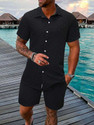 BlueMatrix Men Regular Fit Solid Casual Shirt