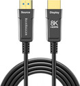 BlueRigger Fiber Optical Cable 7.6 m 8K