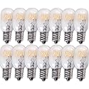 BlueStars E12 T20 25W Incandescent Bulbs Salt Lamp 120V 2700K Warm White