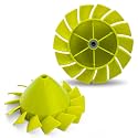 BlueStars 2 Packs 529437004 Blower Fan Blade - Compatible with Ryobi 18V