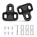 BlueStars 2 Packs Bike Cleats - Compatible with Shimano - Cycling Cleat for Cycling Shoes Suitable for Spinning Indoor Cycling Mountain Biking Outdoor Road Cycling