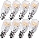 BlueStars E12 T20 25W Himalayan Bulbs Salt Lamp 120V 2700K Warm White