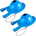 BlueStars Ultra Durable 98923 Lowe's AquaSource Original Flapper Replacement for 1.28 GPF Toilets - Exact Fit for 98923, 312795, 352027, 395280 & 12293