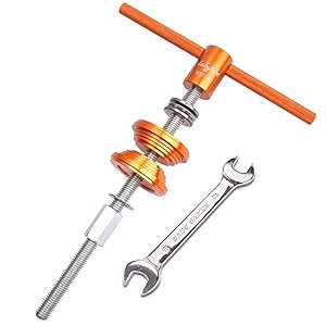 bluesunshine bike headset cup and bottom bracket press installation toolbike headset press-in toolbicycle repair accessories bearing installer orange