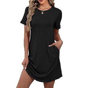 Bluetime Womens T Shirt Dresses Casual 2026
