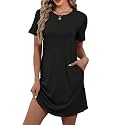 Bluetime Womens T Shirt Dresses Casual 2026