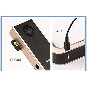 bluetooth for car g 7 fm transmitter for car wireless audio adapter with dual usb charging ports and lcd display gold 12v-24v