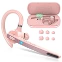 Bluetooth Headset, 90Hrs Bluetooth 5.3 Earpiece, APTX HD Audio, Mute Button