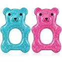 Blueweenly 2 Pcs 57" Inflatable Bear Pool Float Funny Floaties