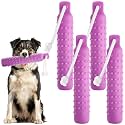 Blueweenly Purple Dog Bumper Toy Training Dummy, 4 Pcs
