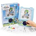 Bluey Color Motion Animation Tablet, Turn Drawings Into Bluey with 20 Design Inserts, Coloring Markers, Drawing Pad Tablet, Toys & Games, Kids Activities