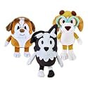 Bluey Friends 3 Pack Plush Toys, Winton, Honey and Mackenzie