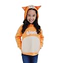 Bluey Matching Family Cosplay Fleece Hooded Sweatshirt