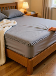 Blufurn Cotton Double Fitted Elastic 200 TC