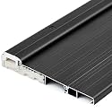 Blulu 1 Pcs 36" Aluminum Exterior Door Threshold 7 7/16" Wide, Black