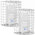 Blulu 2 Pcs Motion Detector Thermostat Wire Cage Cover, 7 x 5.8 x 4.5