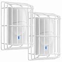 Blulu 2 Pcs Motion Detector Thermostat Wire Cage Cover, 6.2 x 4 x 2.2