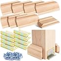 Blulu 2 Set 3-1/2" Newel Post Mounting Kit, Fastener Installation Kit