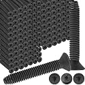 Blulu 200 Pack 1/4-20 x 2-1/4" Flat Head Self Tapping Trailer Deck Screws