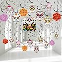 Blulu 30 Pcs Day of the Dead Decoration Día De Los Muertos, Classic Style