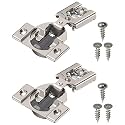 Blum Compact BLUMOTION Soft-Close Face Frame Hinge, 1/2 in Overlay, 1-Pack