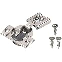 Blum 38N355BE08x2 Compact Soft-Close 1/2'' Overlay Blumotion Hinge, Nickel Finish (Pack of 2)