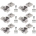 Blum 38N355BE08x6 Compact Soft-Close 1/2'' Overlay Blumotion Hinge, Nickel Finish (Pack of 6)