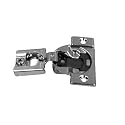 Blum 38N355BE08x8 Compact Soft-Close 1/2'' Overlay Blumotion Hinge, Nickel Finish (Pack of 8)