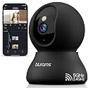 blurams Indoor Camera, 2K Pet Camera 360° Cameras for Home Security with Phone App, Motion Tracking, 2-Way Audio, IR Night Vision, Siren, Compatible with Alexa &amp; Google Assistant