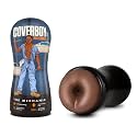 Blush Novelties CoverBoy Mechanic Male Masturbator Cup - Self-Lubricating Anal Pocket Pussy Stroker, Portable Blowjob Sex Toy for Mens Pleasure, PerfectFlo Suction Control, Realistic Flesh Texture