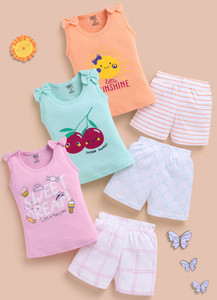 Blushh Berry Girls Casual Top Shorts