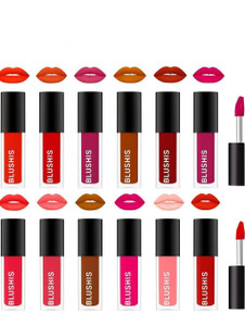BLUSHIS Waterproof Longlasting Matte finish Liquid Lipstick