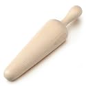 Blushtier 11.8'' x 2.4'' Wooden Chinois Pestle Cone Shaped Kitchen Pestle for Sauces, Soups, Purees, Jams, and More