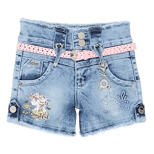 Blushup Girls Denim Shorts