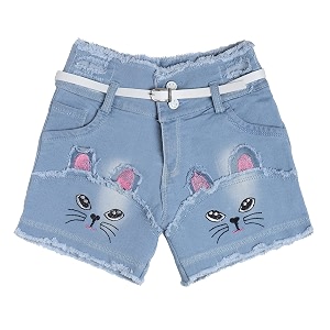 Blushup Girls Denim Shorts