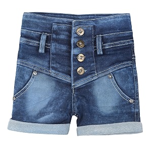Blushup Girls Denim Shorts