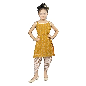Blushup Girls Kids Kurti and Dhoti Set
