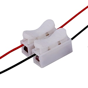 blynx 25 pcs wire connector jointer clip - electric wire connector wiring spring wire lock cable connector - wire jointer connector pack of 25