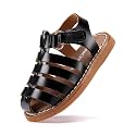 BMCiTYBM Baby Boy Girl Closed Toe Sandals Infant Summer First Walking Shoes Non-Slip Fisherman Sandals 6 9 12 18 24 Months