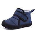 BMCiTYBM Toddler Baby Snow Boots Baby Boys Girls Winter Walking Shoes