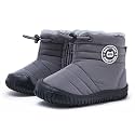 BMCiTYBM Toddler Baby Snow Boots Baby Boys Girls Winter Walking Shoes
