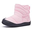 BMCiTYBM Toddler Baby Snow Boots Baby Boys Girls Winter Walking Shoes