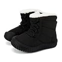 BMCiTYBM Toddler Baby Snow Boots Baby Boys Girls Winter Walking Shoes