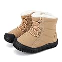 BMCiTYBM Toddler Baby Snow Boots Baby Boys Girls Winter Walking Shoes